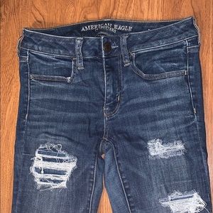 American Eagle distressed jeans